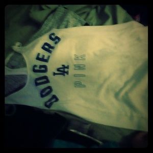 Vs pink dodgers tank